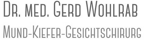 Logo Schriftzug - Praxis Dr. Gerd Wohlrab